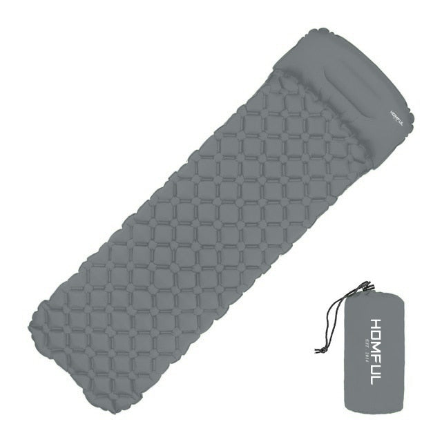 Outdoor Sleeping Camping Inflatable Mattress with Pillows - youractivewellnessshop