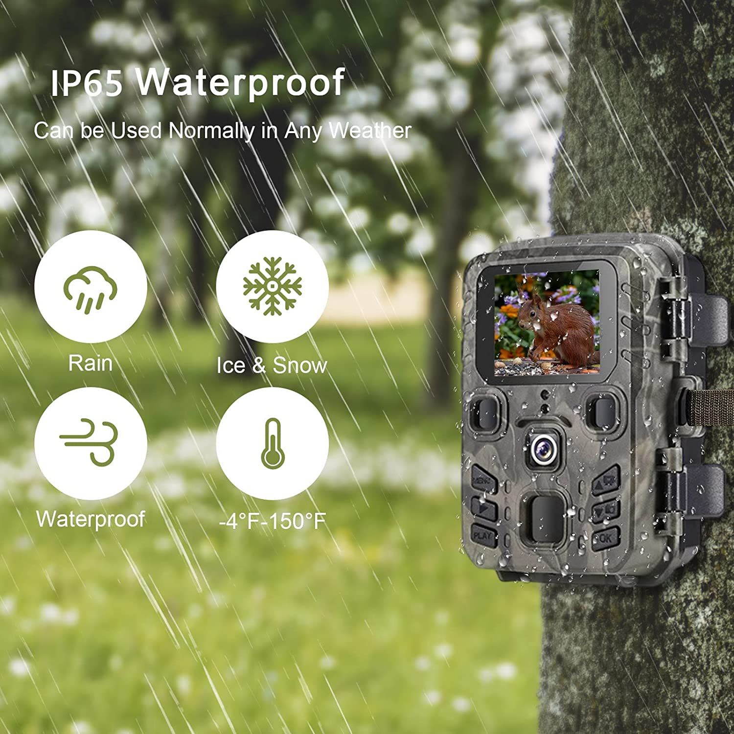 Outdoor Infrared Night Vision Motion Activated Mini Trail Camera - youractivewellnessshop