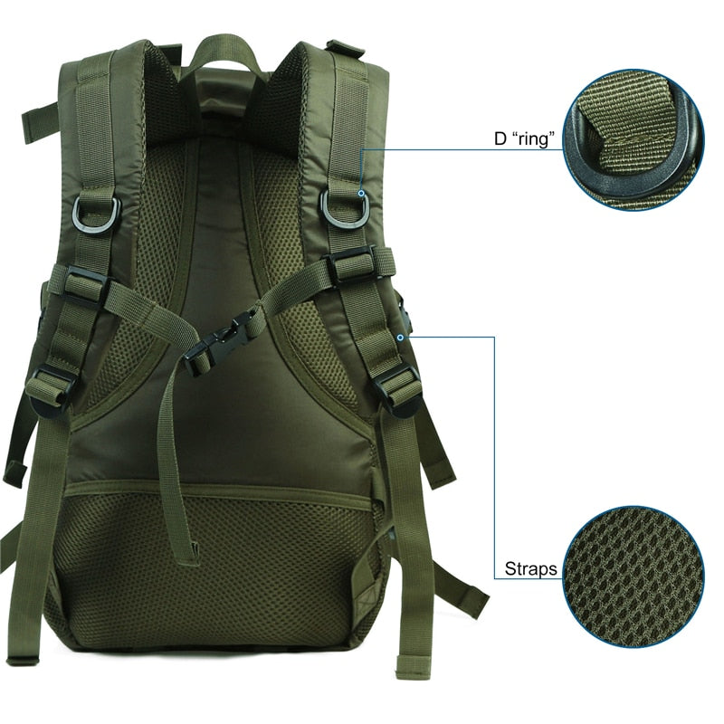 Lightweight Rucksacks Nylon Tactical Backpack - youractivewellnessshop