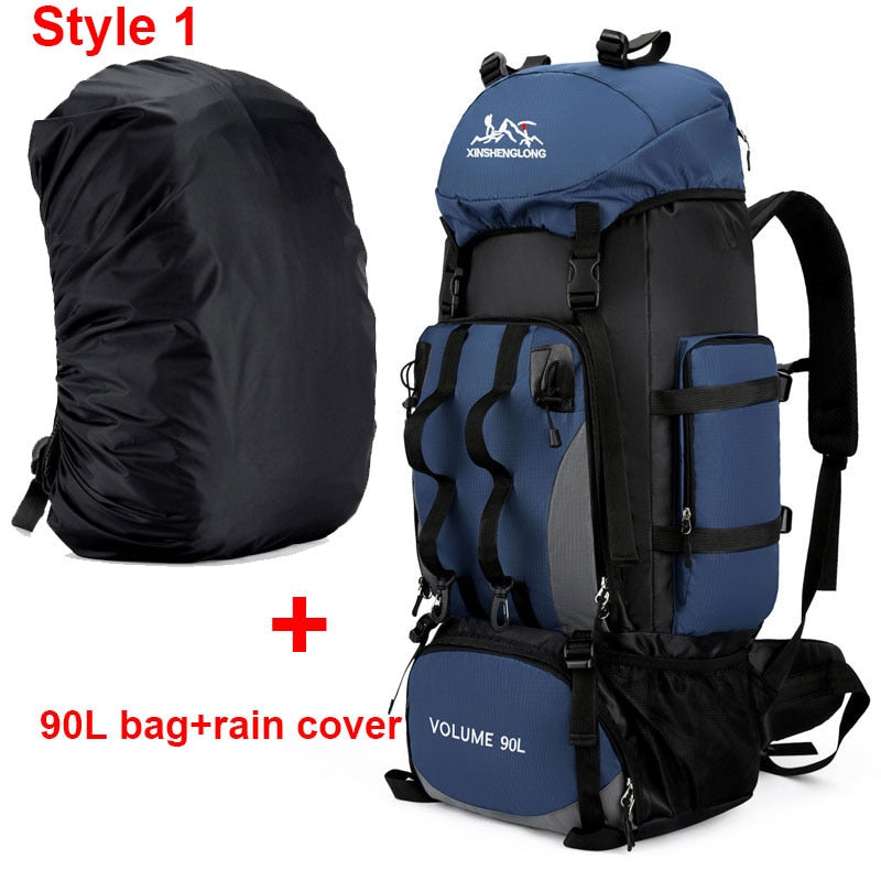 Large Camping Hiking Backpack - youractivewellnessshop