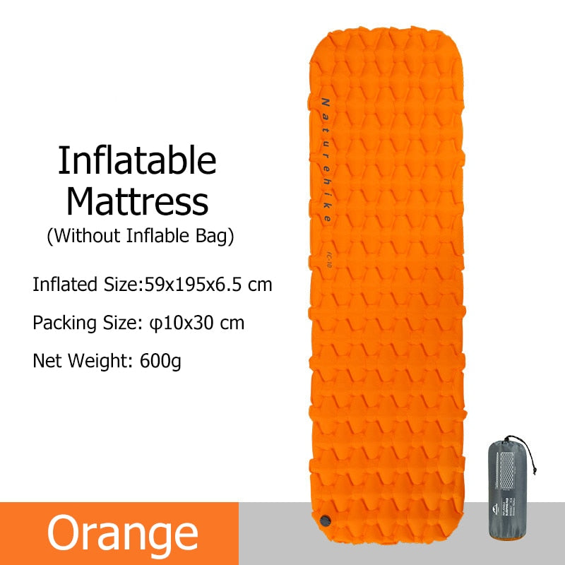 Naturehike Inflatable Ultralight Camping Air Mattress - youractivewellnessshop