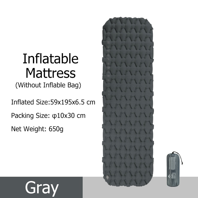 Naturehike Inflatable Ultralight Camping Air Mattress - youractivewellnessshop