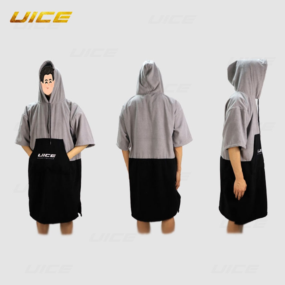 Microfiber Changing Poncho Towel with Hood