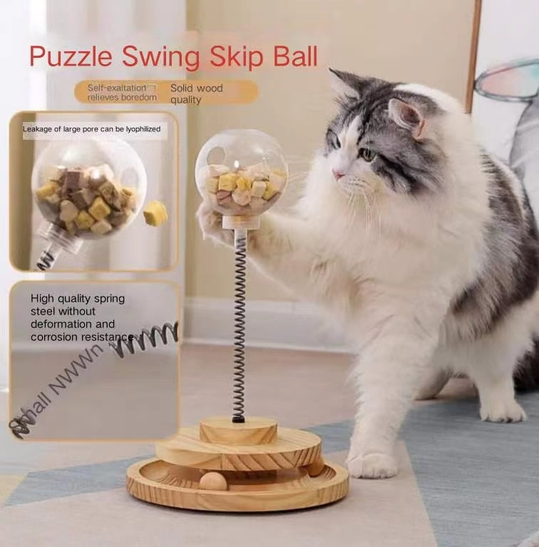 Food Leaking Ball Toy Interactive Food Dispenser