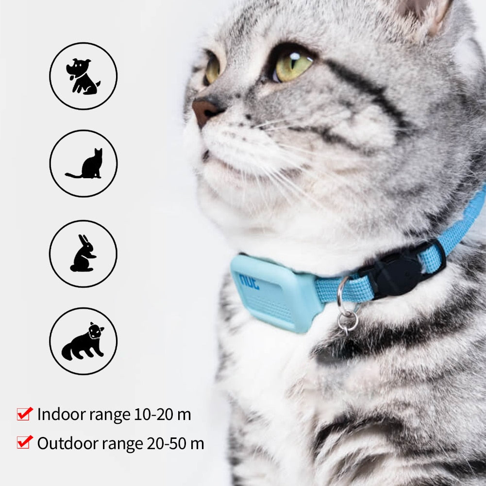 Waterproof Bluetooth Pet Locator, Tracker Collar