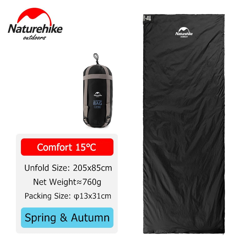 Naturehike Ultralight Waterproof Cotton Sleeping Bag - youractivewellnessshop