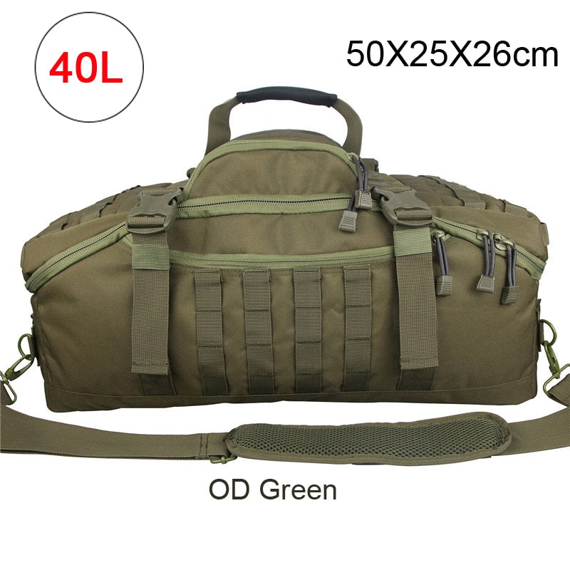 Sport Gym Bag, Tactical Waterproof Backpack - youractivewellnessshop