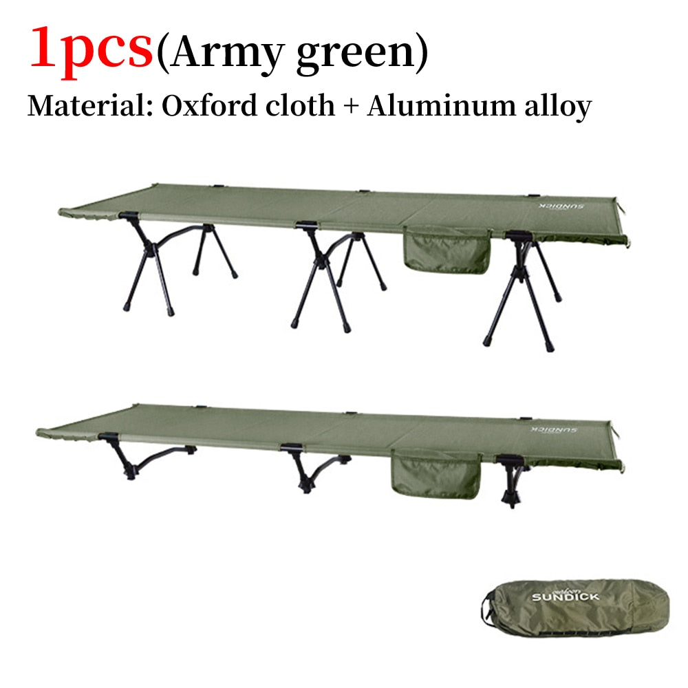 Outdoor Portable Camping  Aluminum Alloy Travel Cot - youractivewellnessshop