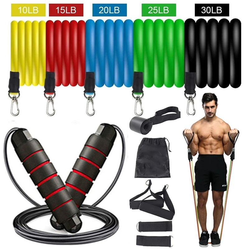 Resistance Bands Exercise and Physical Therapy Set - youractivewellnessshop