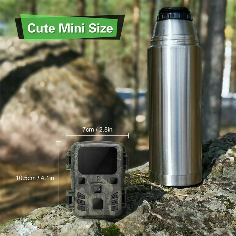 Outdoor Infrared Night Vision Motion Activated Mini Trail Camera - youractivewellnessshop