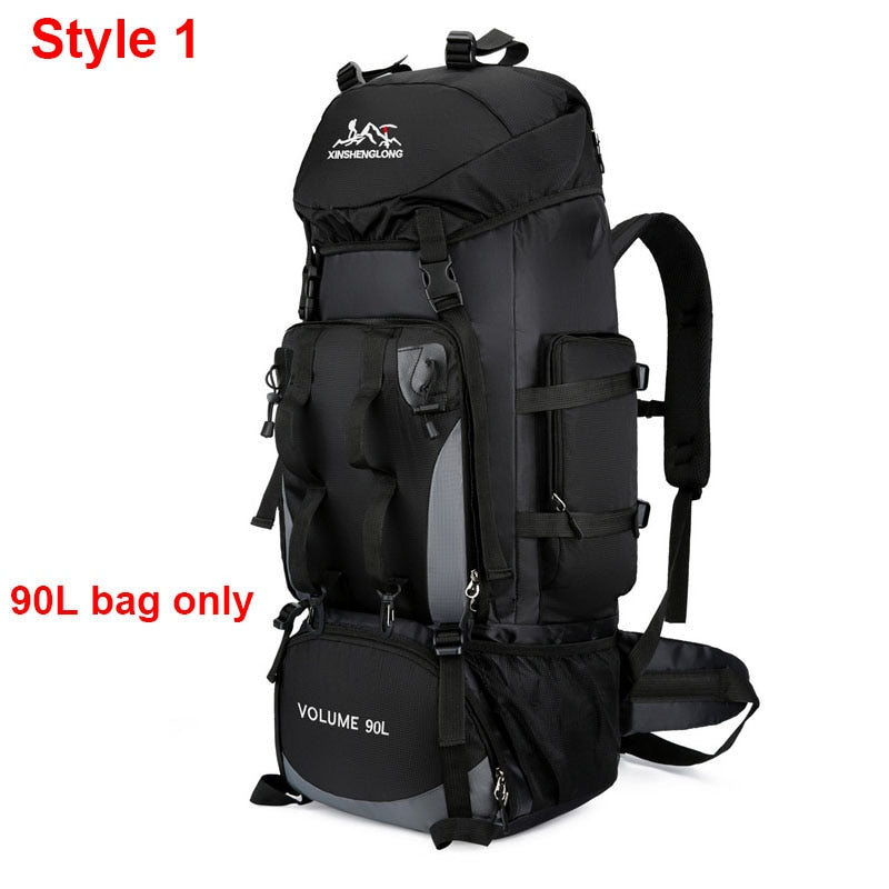 Large Camping Hiking Backpack - youractivewellnessshop