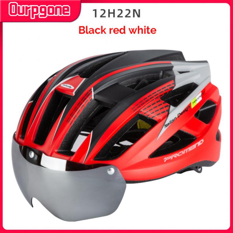 Bike Helmet with Light and Camera Slot