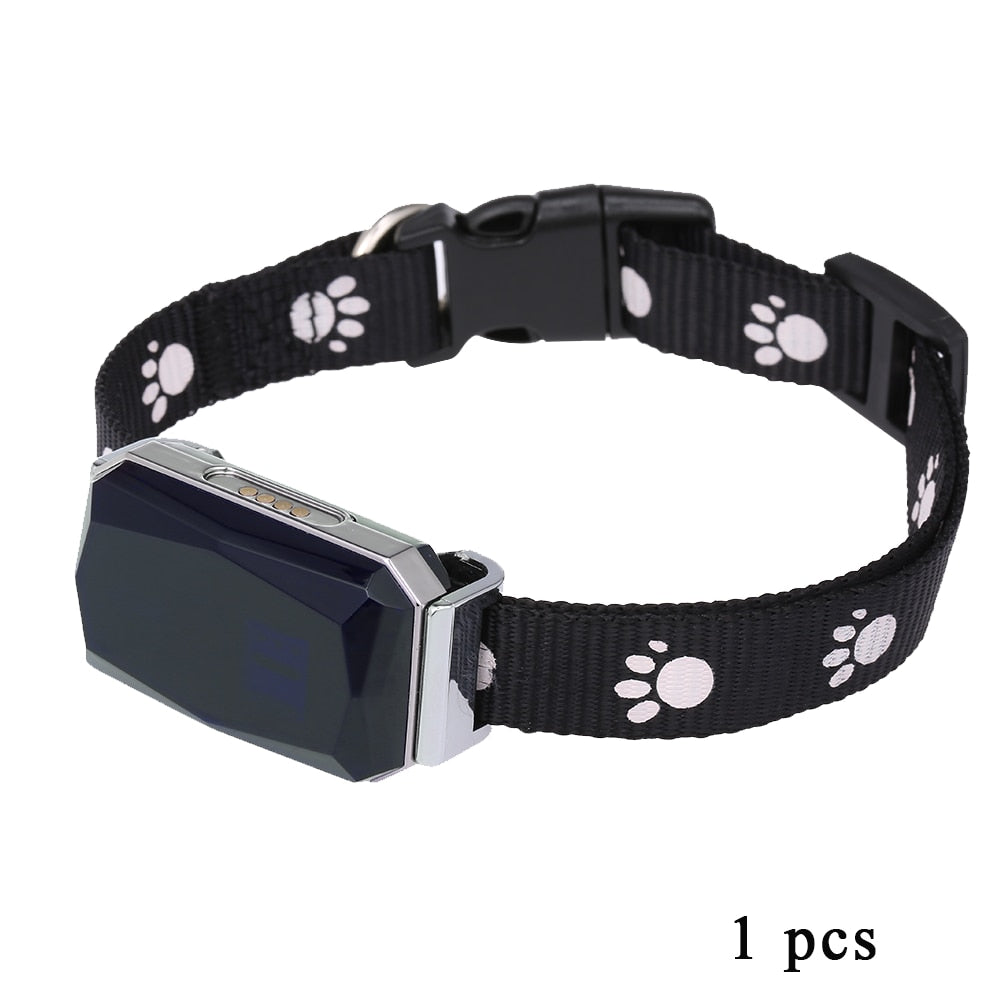 Waterproof Real-time Tracking Collar For Dog Cat