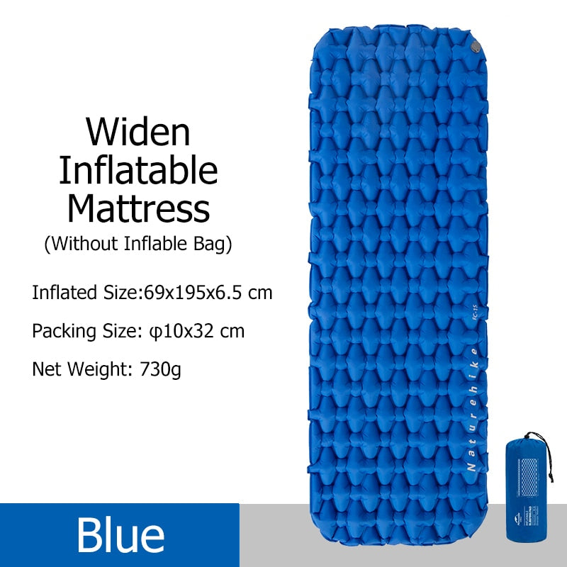 Naturehike Inflatable Ultralight Camping Air Mattress - youractivewellnessshop